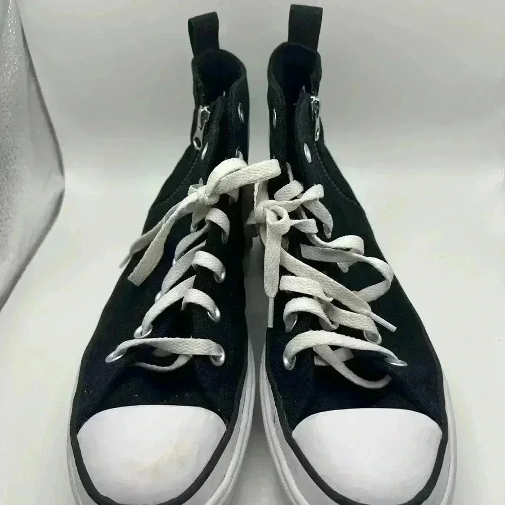 Converse Chuck Taylor All Star Lugged Hi Top Platform Shoes Women’s 8.5 Black